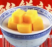 Passion Fruit Double-Layer Milk Custard