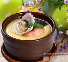Seafood Steamed Egg