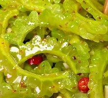 Spicy Bitter Melon Salad