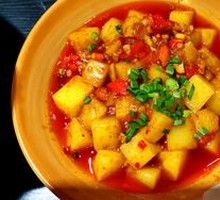 Minced Pork with Rice Tofu