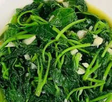 Stir-fried Sweet Potato Leaves