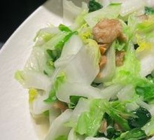 Fried Pork Crumbs with Hunan Cabbage