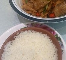 Stir-fried Pork with Jinggang Tofu Skin