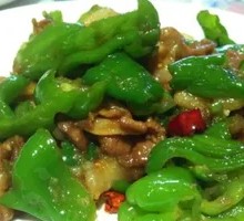 Stir-Fried Meat with Bell Peppers