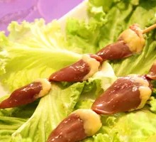 Chicken Heart Skewers