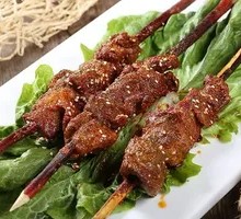Lamb Skewers with Beef