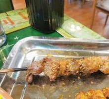 Lamb Skewers with Red Willow