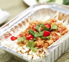 Aluminum-Wrapped Enoki Mushrooms