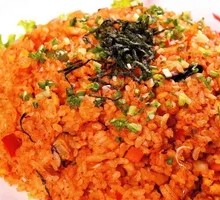 Spicy Kimchi Pork Fried Rice