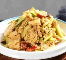 Cold Wheat Gluten Dish