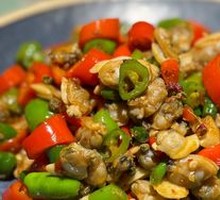 Spicy Pepper and Sichuan Peppercorn Clams