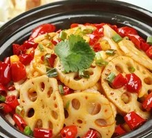 Spicy Sliced Lotus Root