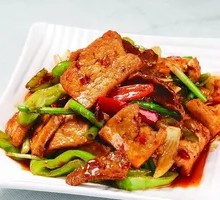 Stir-fried Tofu with Rice