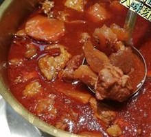 Tendon and Brain Hot Pot