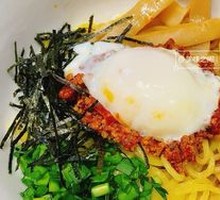 Flame-Grilled Meat with Secret Sauce Noodles