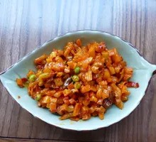 Crispy Spicy Oil Radish Pickle