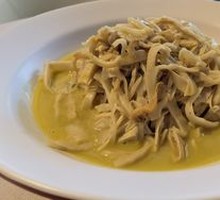 Braised Dried Squid with Chicken Broth and Bamboo Shoots