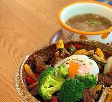 Spicy Minced Beef Tongue Rice