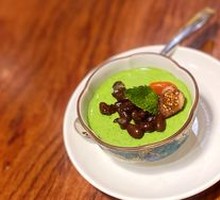 Homemade Matcha Pudding
