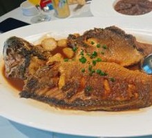 Wide Noodles with Yellow Croaker