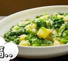 Taro Oil Bok Choy Stew with Potatoes