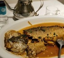 Wide Noodles with Yellow Croaker