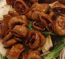 Fatty Intestine Oil-Poured Noodles