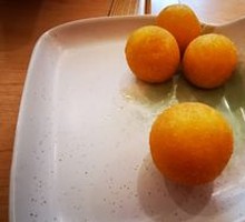 Taro and Sweet Potato Balls