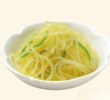 Freshly Sliced Potato Strips