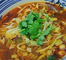 Eggplant and Pork Noodles