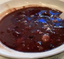 Lotus Seed Walnut Black Rice Porridge