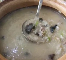 Century Egg and Pork Porridge