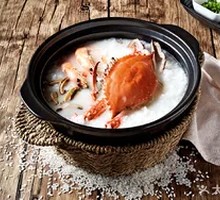 Fresh Shrimp and Crab Rice Porridge