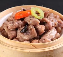 Steamed Pork Ribs with Fermented Black Beans