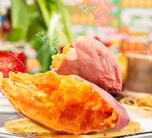 Honey-glazed Roasted Sweet Potato