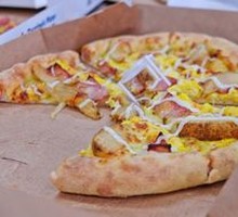 American-style Bacon & Potato Pizza