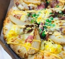 Teriyaki Beef and Potato Pizza