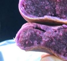 Purple Sweet Potato Pancake