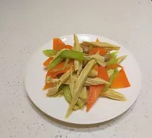 Cold-mixed cucumber salad