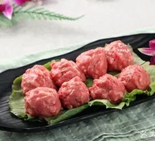 Hand-Hammered Beef Meatballs