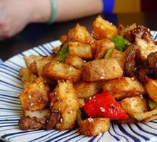 Xinjiang Naan Stir-Fried Meat