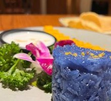 Mango Blue Sticky Rice