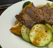 Slow-Roasted Beef Warm Salad