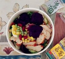 Low-Fat Grilled Chicken Breast Sweet Potato Salad