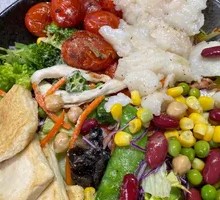 Pan-Fried Cod with Tofu Light Meal