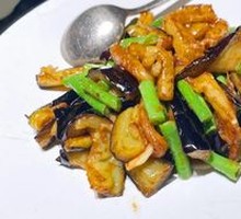 Stir-Fried Green Beans with Eggplant