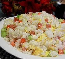 Ham Sausage Fried Rice
