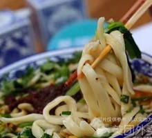 Fried Sauce Knife-Pressed Noodles