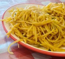 Crab Roe Salted Egg Potato Shreds