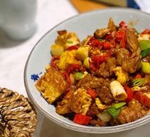 Shredded Pork with Fried Egg
